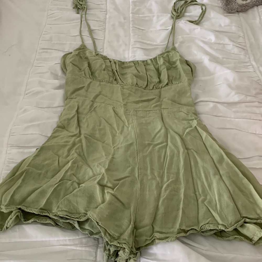Urban outfitters green romper!